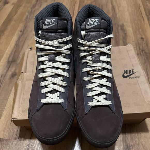 2008 Nike Blazer High Premium Dark Cinder Midnight Fog main image 12